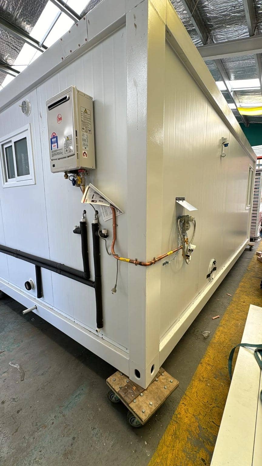 White Standard Cabin image 3