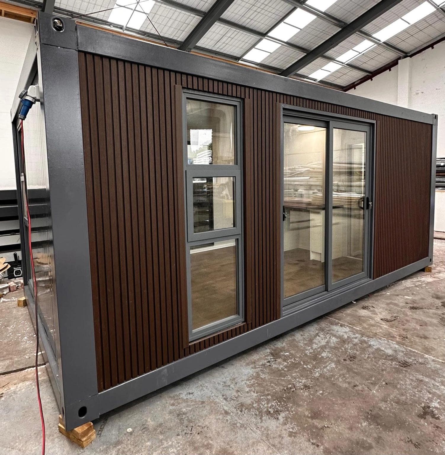 Image of Standard Cabin - Dark Graphite with Cladding