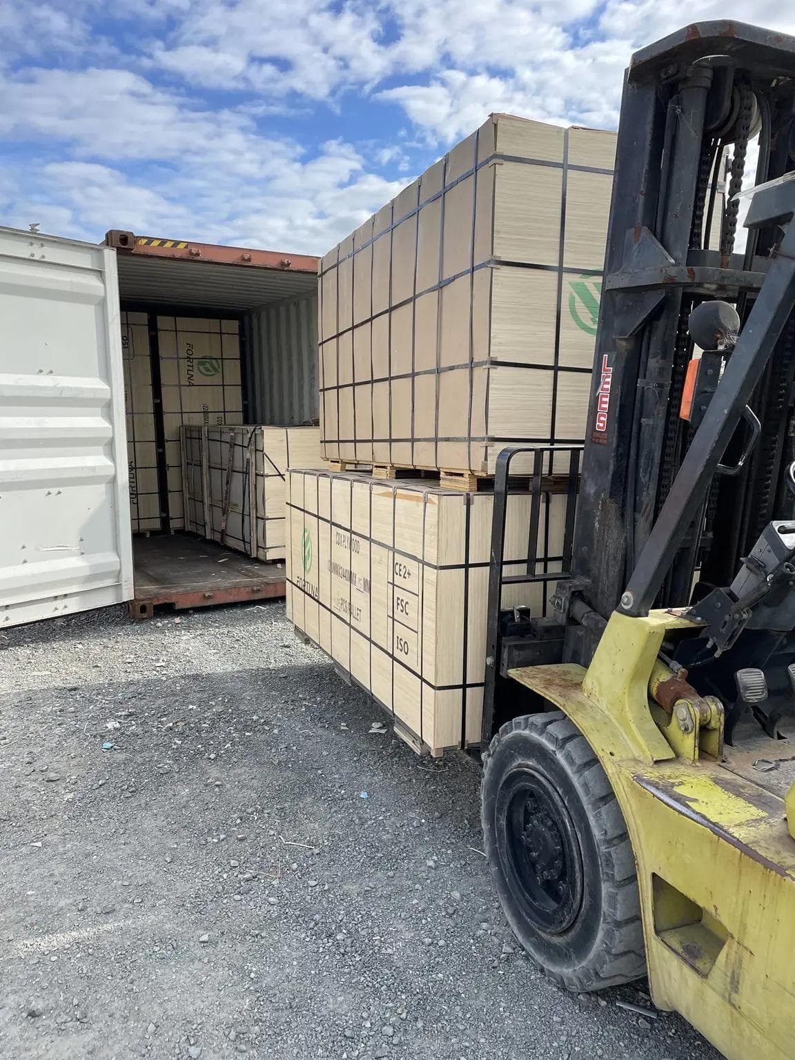 Untreated CDX Plywood