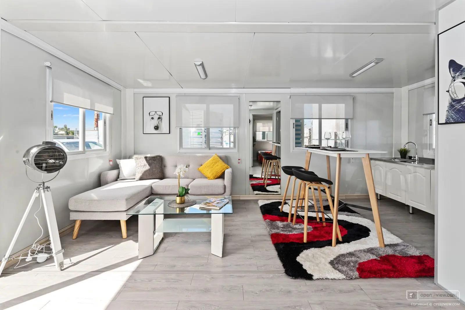 Homepage hero section