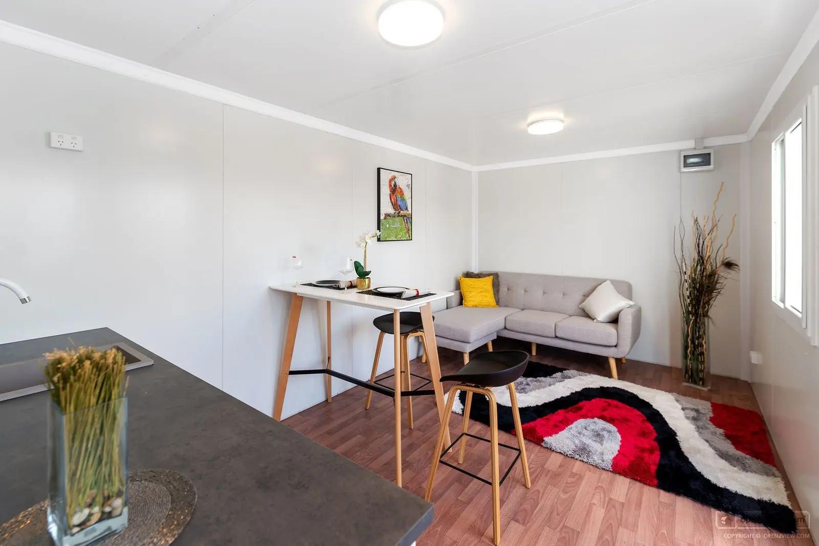 Homepage hero section