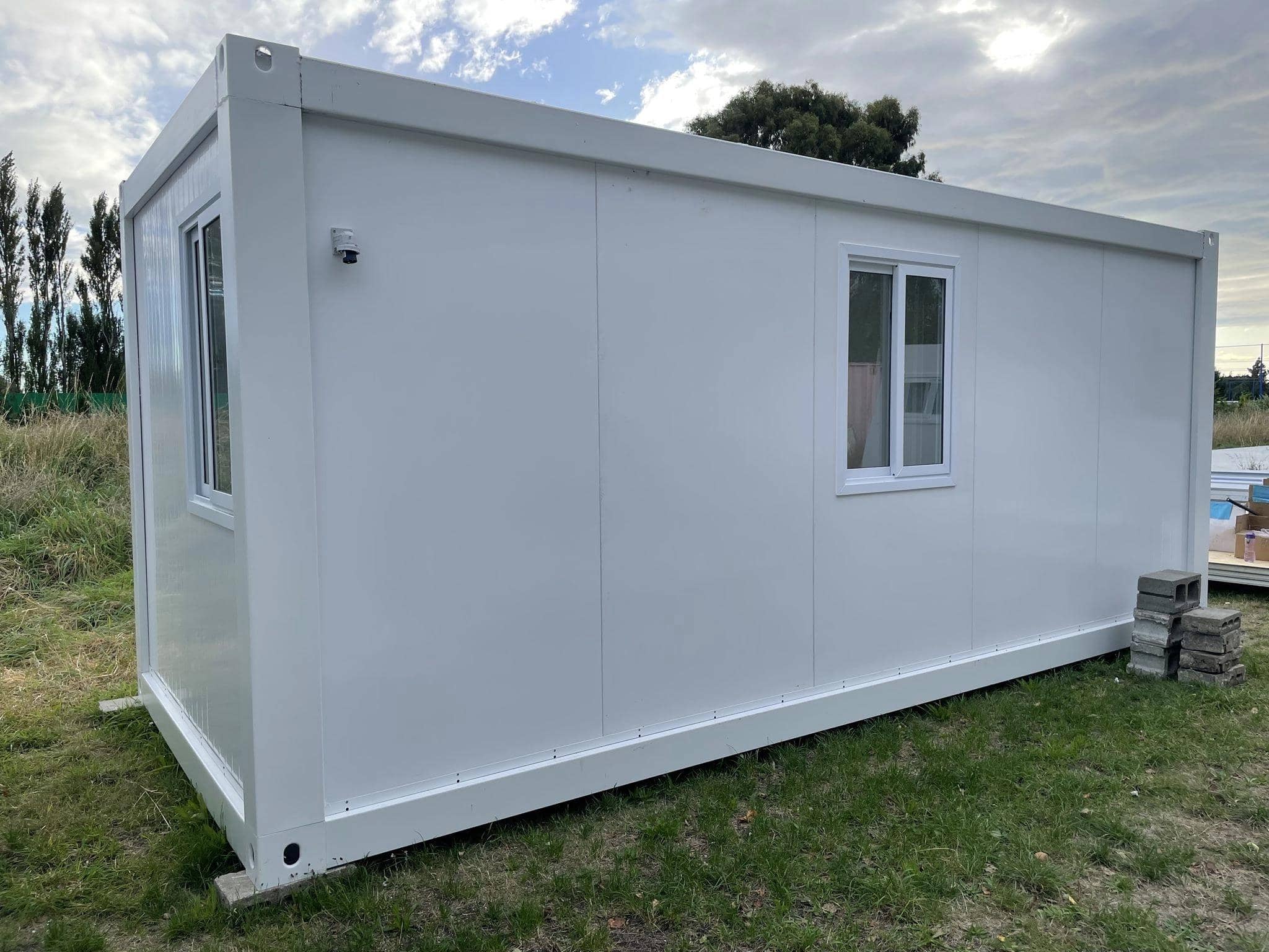 White Baseline Cabin image 3