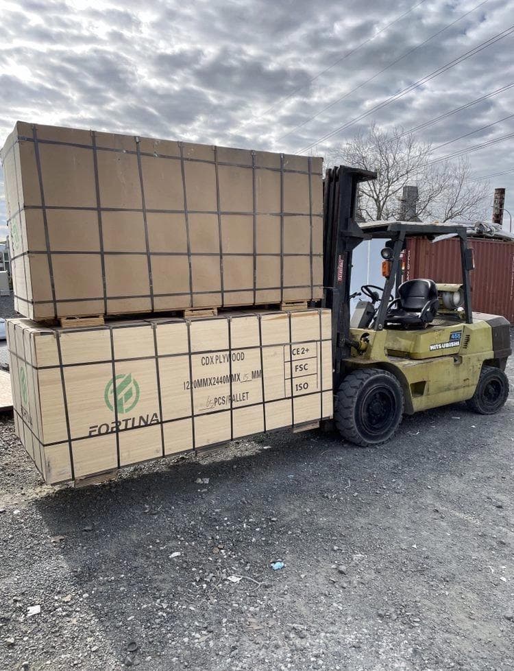 Untreated CDX Plywood